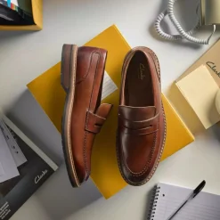 Clarks Aldwin Step Loafers Herre