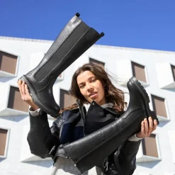 Rieker Lang Støvle Dame