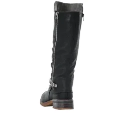 Rieker Lang Støvle Dame