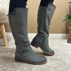 Rieker Lang Støvle Dame